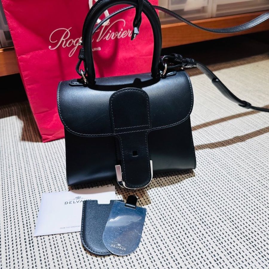 Delvaux Brillant Mini S Box Calf Lining D-14