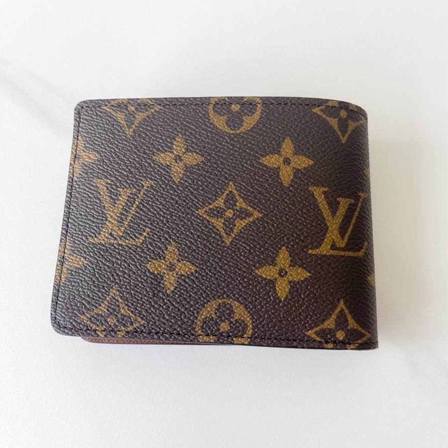 LV🧳 Multiple 老花短夾-1