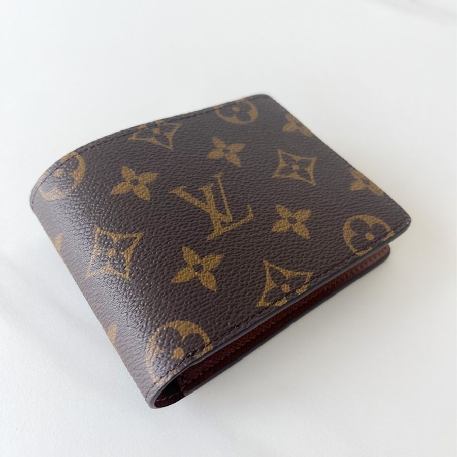 LV🧳 Multiple 老花短夾-7