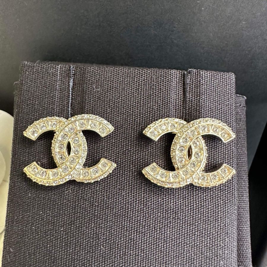 chanel 香奈兒 23新款 立體滿鑽 全新台灣購證 此價格已含刷卡分期手續費 可直接下單❤️-11