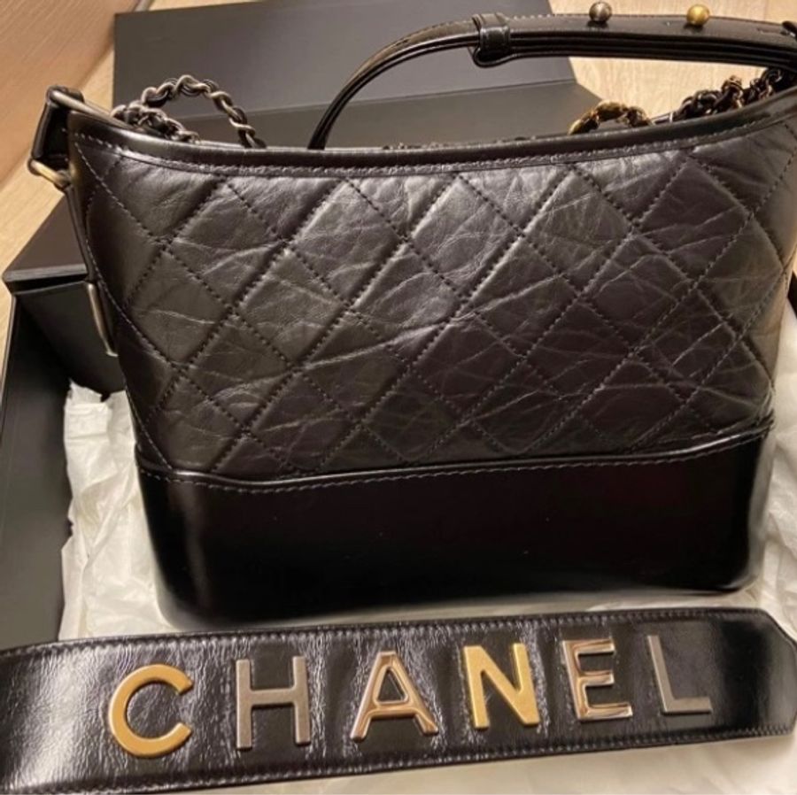 Chanel 流浪包 新中號 有提把款-5