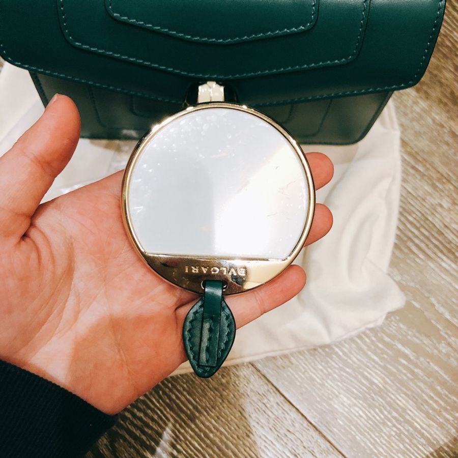 寶格麗BVLGARI SERPENTI forever 20公分 蛇頭包 斜背包 可議價-24