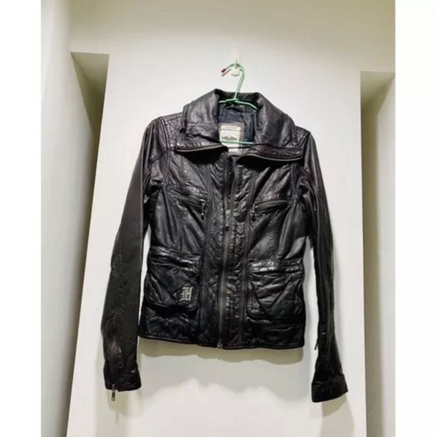 HARLEY-DAVIDSON*哈雷*限量款女皮衣-0