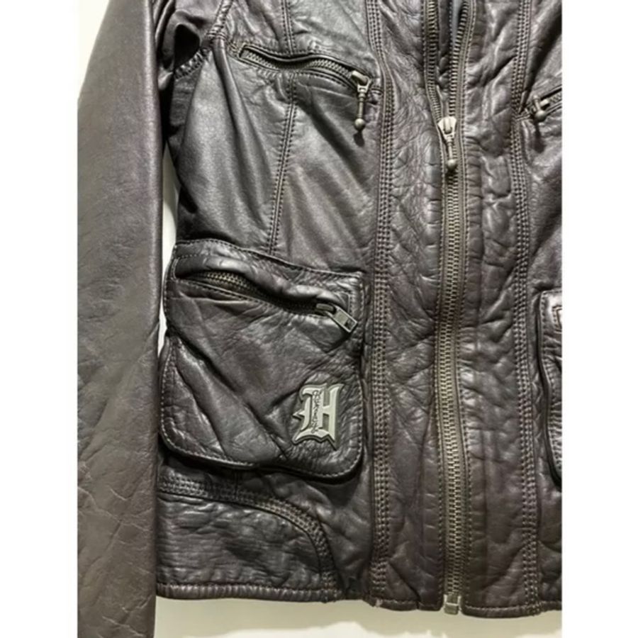 HARLEY-DAVIDSON*哈雷*限量款女皮衣-3