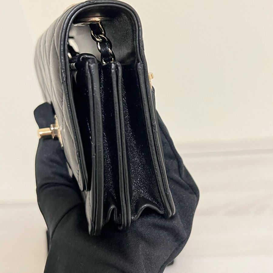 ［最後大降價］Chanel trendy mini WOC 浮雕Logo-3
