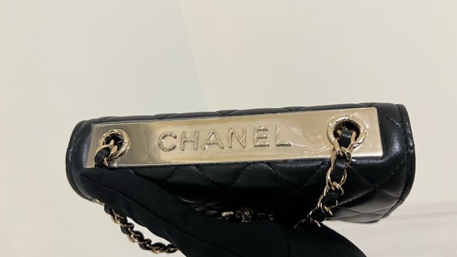 ［最後大降價］Chanel trendy mini WOC 浮雕Logo-5