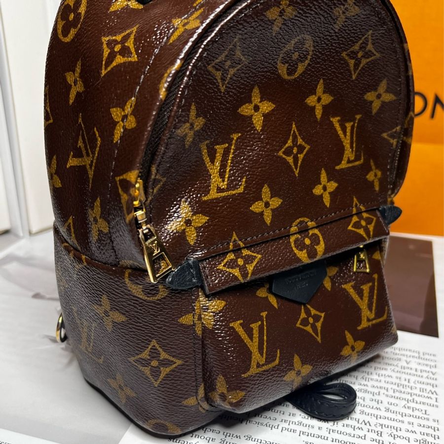 LV 迷你後背包 小書包 舊款-7
