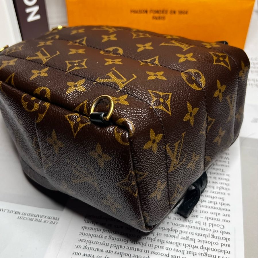 LV 迷你後背包 小書包 舊款-9