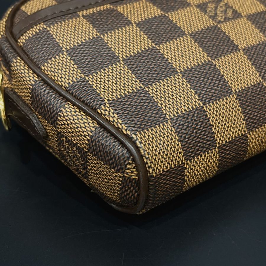 Louis Vuitton LV 棋盤格 小蘋果斜背包/肩背包/腰包-2