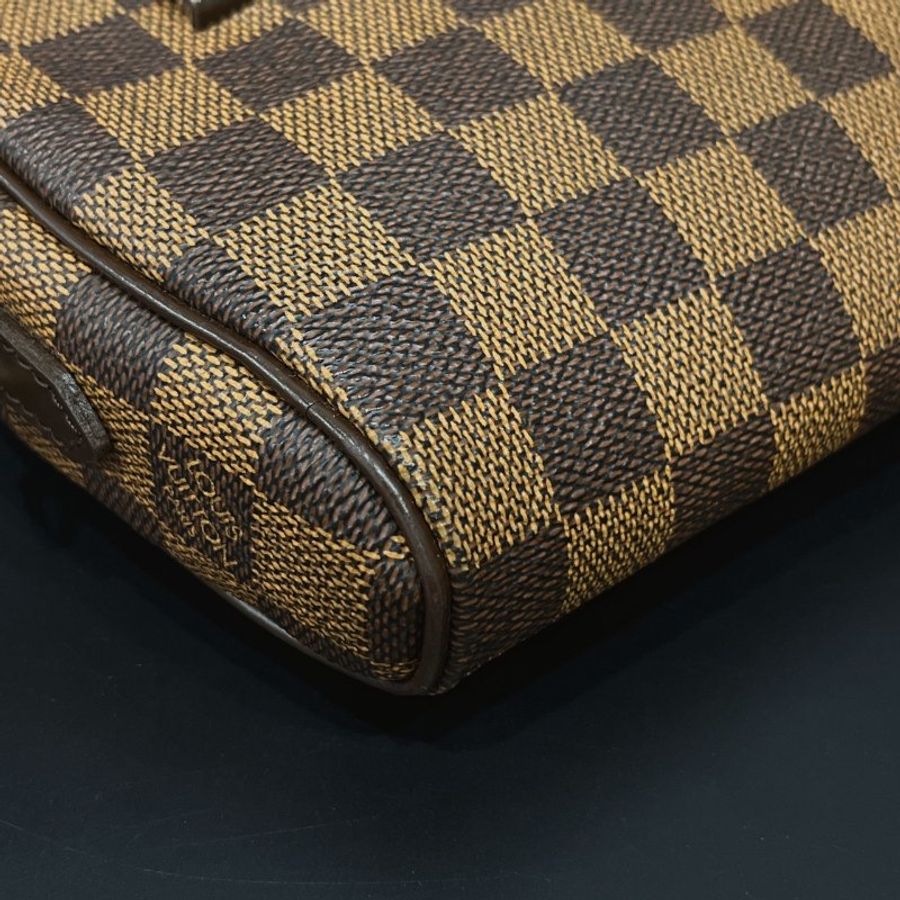 Louis Vuitton LV 棋盤格 小蘋果斜背包/肩背包/腰包-4