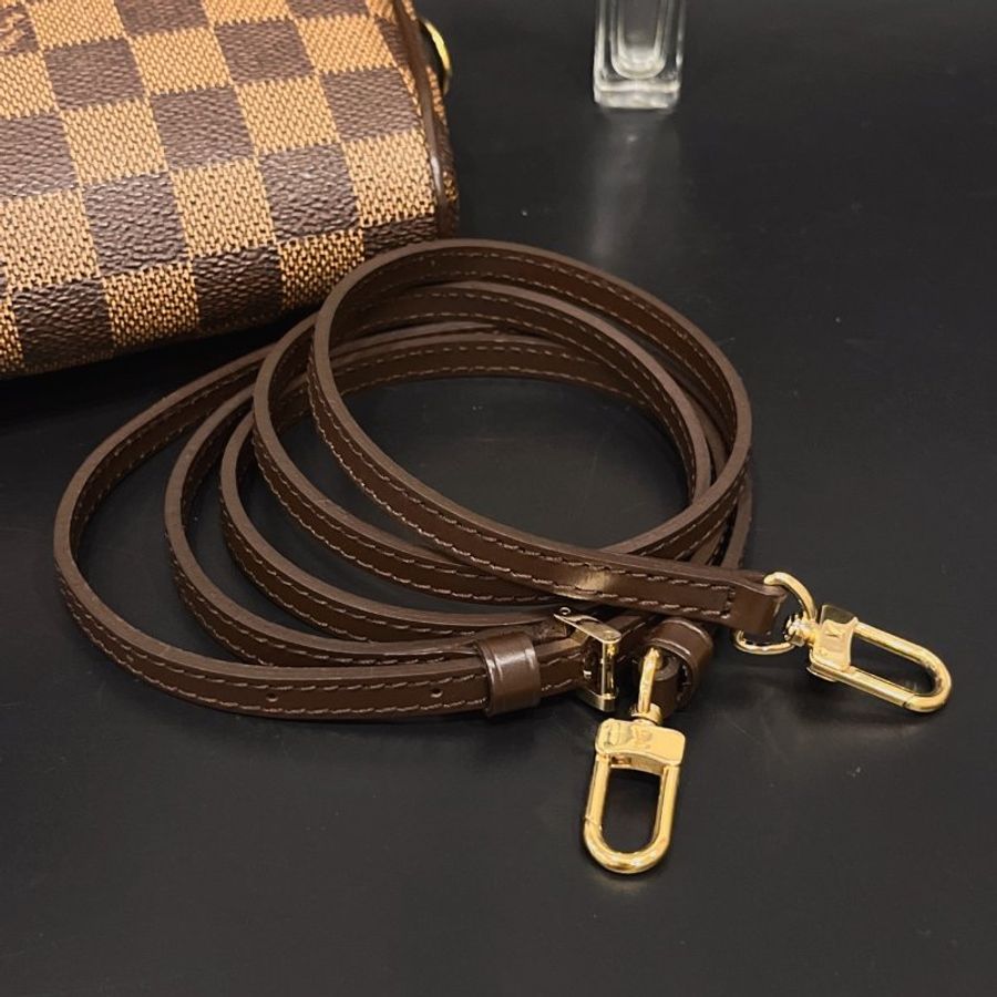 Louis Vuitton LV 棋盤格 小蘋果斜背包/肩背包/腰包-7