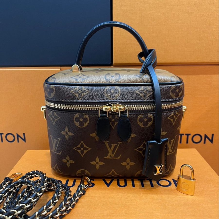 LV Vanity PM化妝包 晶片款-0