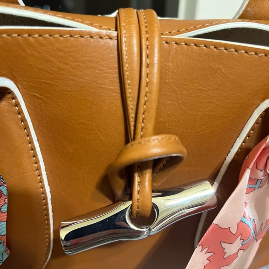 LONGCHAMP 特殊皮革托特包-1