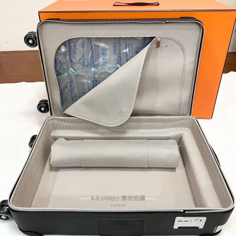 全新愛馬仕行李箱 /登機箱HERMES R.M.S CABINE TOILE MILITAIRE (H082279CM AA)-8