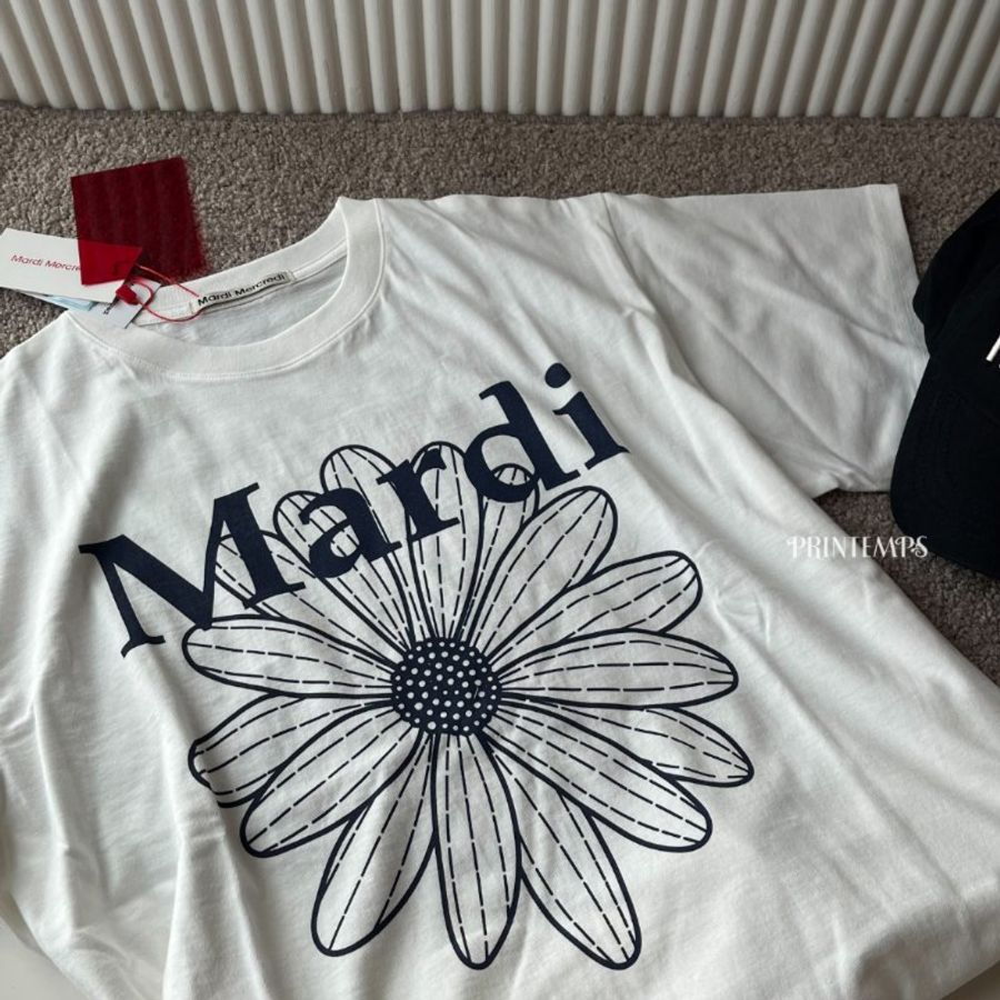 |Mardi Mercredi|愛豆同款 小雛菊LOGO T-SHIRT-1