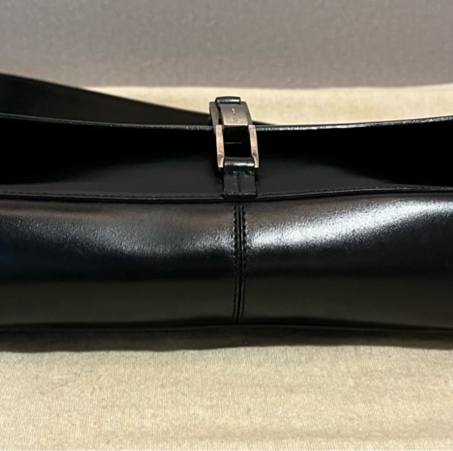 意大利製TRUSSARDI 精典真皮包-8