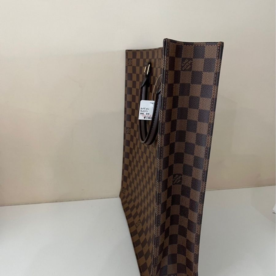 路易威登 Louis Vuitton 絕版琴譜包 公事包 棋盤格 托特包 棕色-1