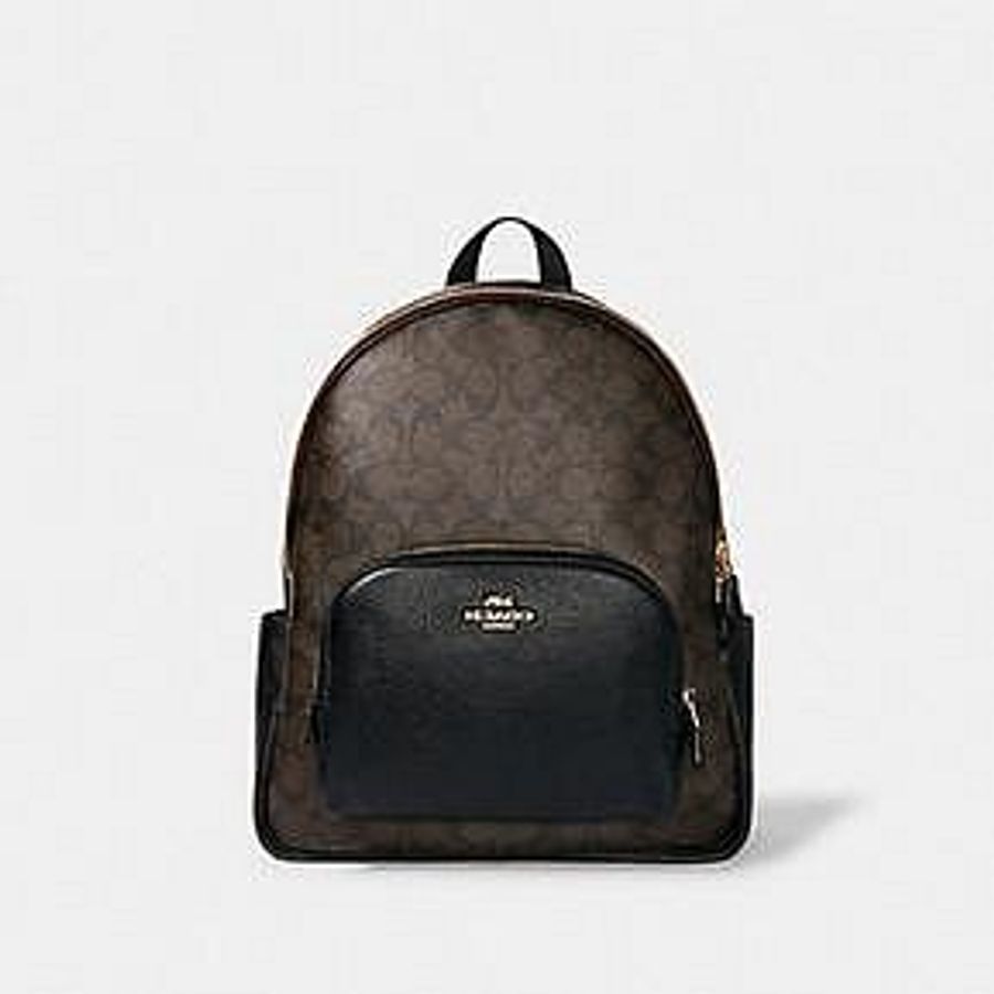 Coach Signature Canvas 6495（黑色）-0