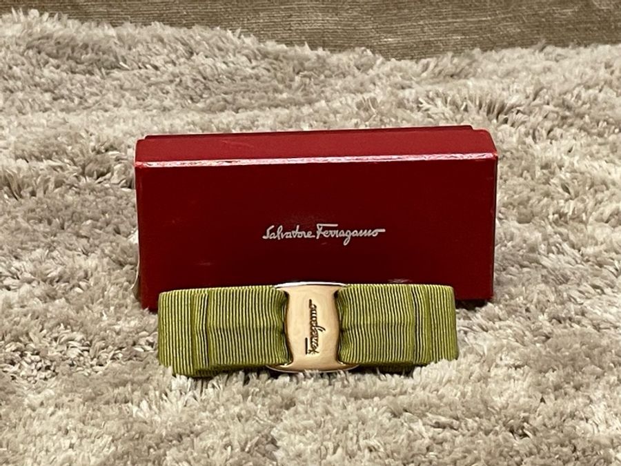 Salvatore Ferragamo 蝴蝶髮夾-7