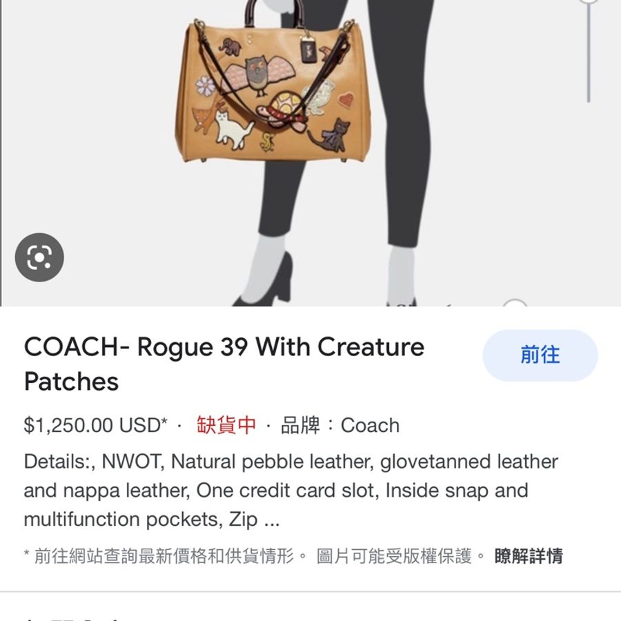Coach rogue 39 shoulder bag Bag-Brown-2