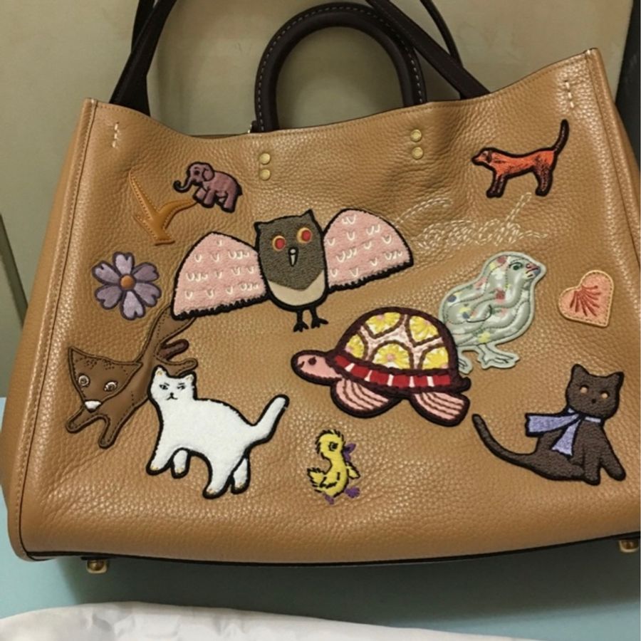 Coach rogue 39 shoulder bag Bag-Brown-4