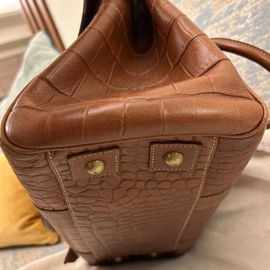 Mulberry Bayswater 手拿包 醫生包 咖啡色-2