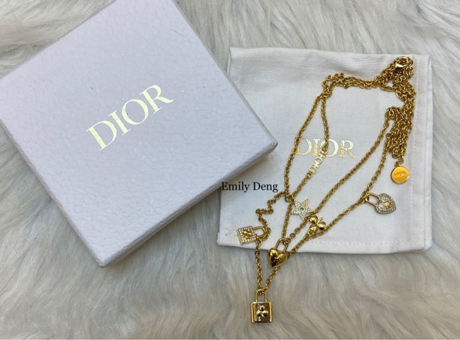 Dior 雙層項鍊-0
