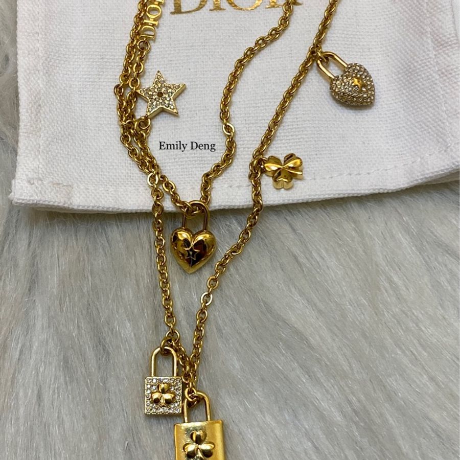 Dior 雙層項鍊-4