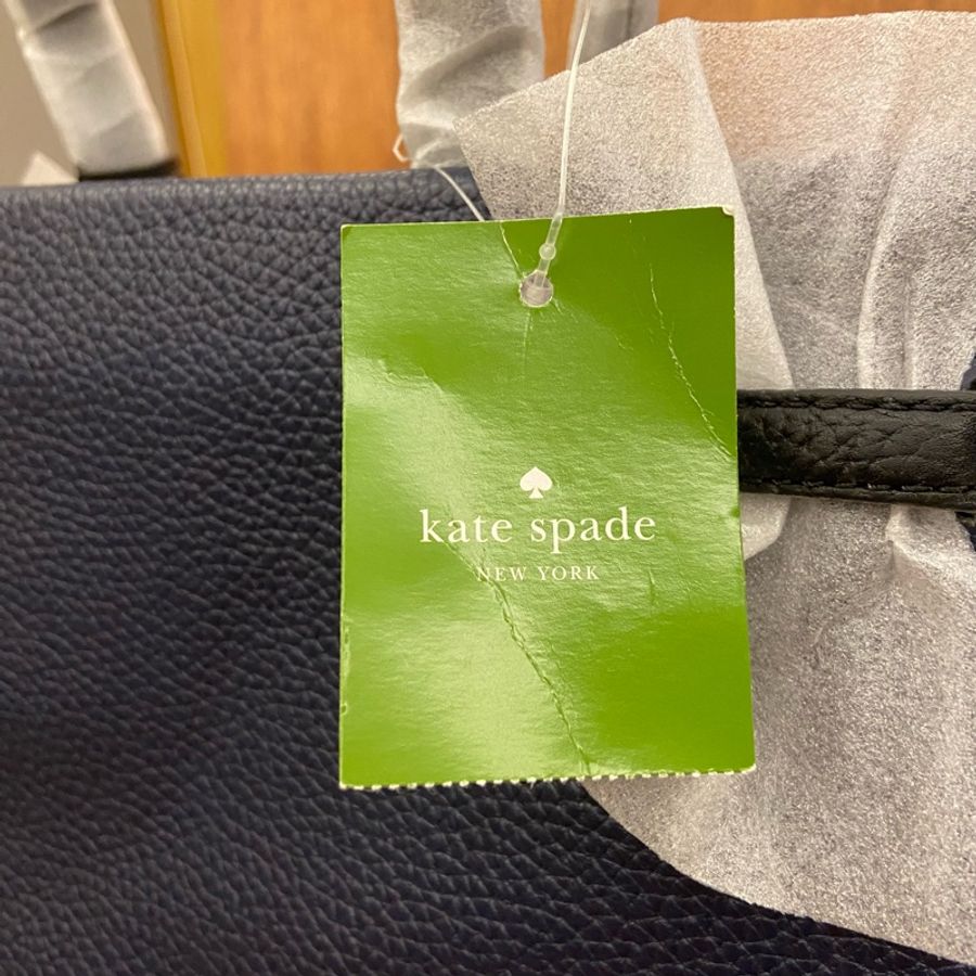 Kate Spade 荔枝皮撞色手提/肩背包-5