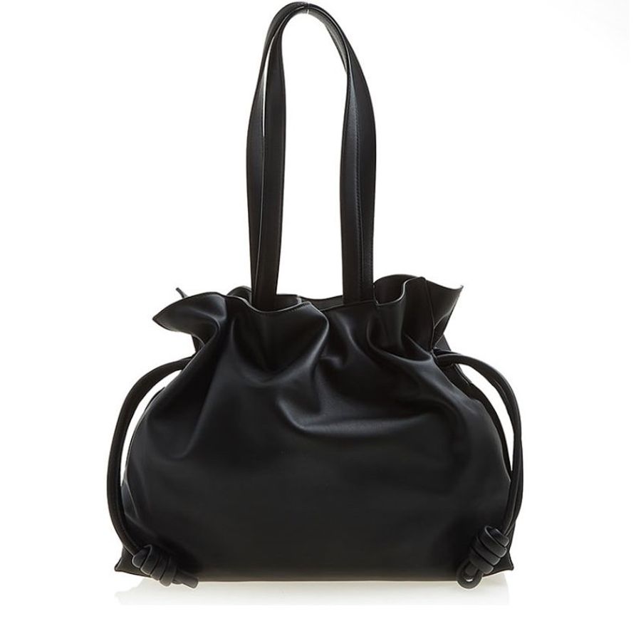Loewe 納帕小牛皮 大款 Flamenco 福袋包 黑色( 當季熱門新品 下單前請先詢問 )-1