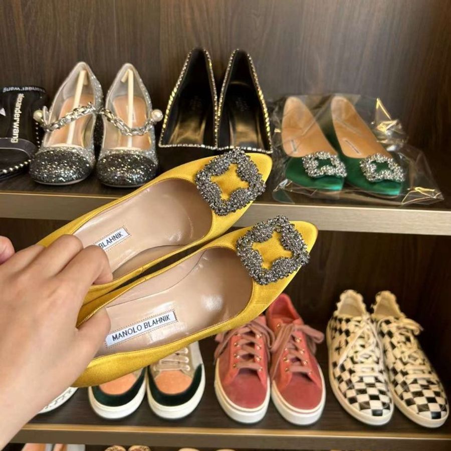 Manolo Blahnik 高跟鞋 36號 僅試穿-1