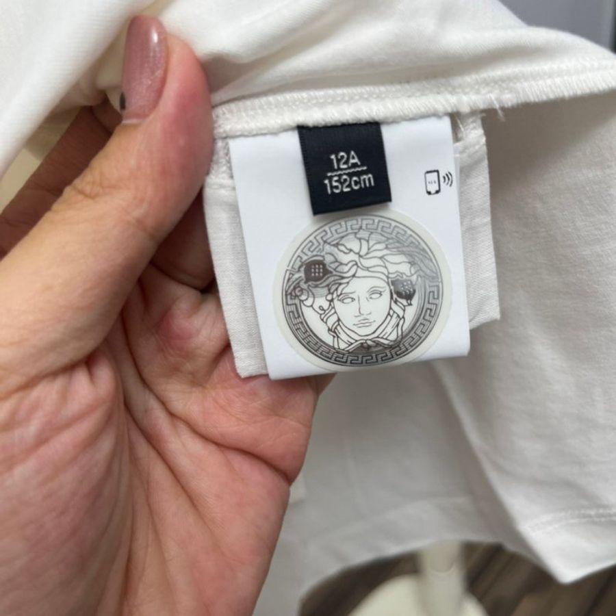VERSACE 白色女王頭 上衣-16