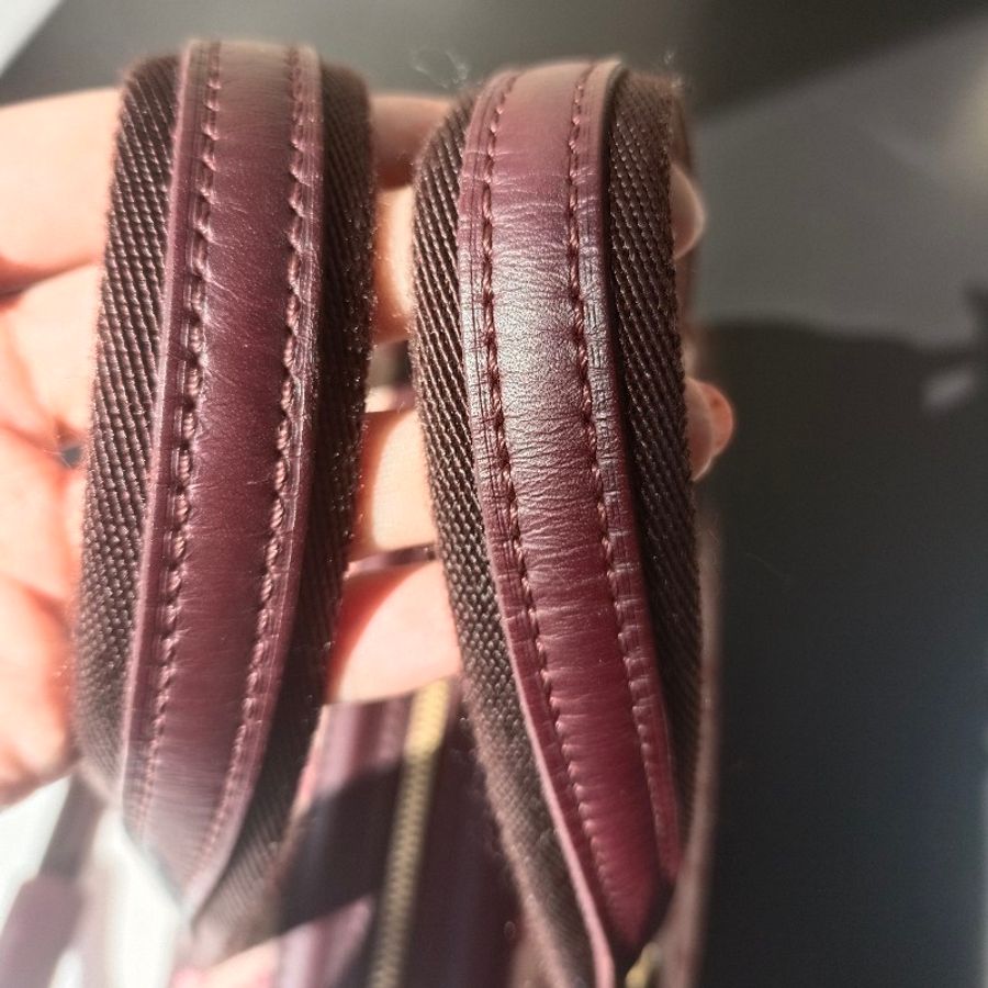 Lv m92314粉紅丹寧醫生包-2