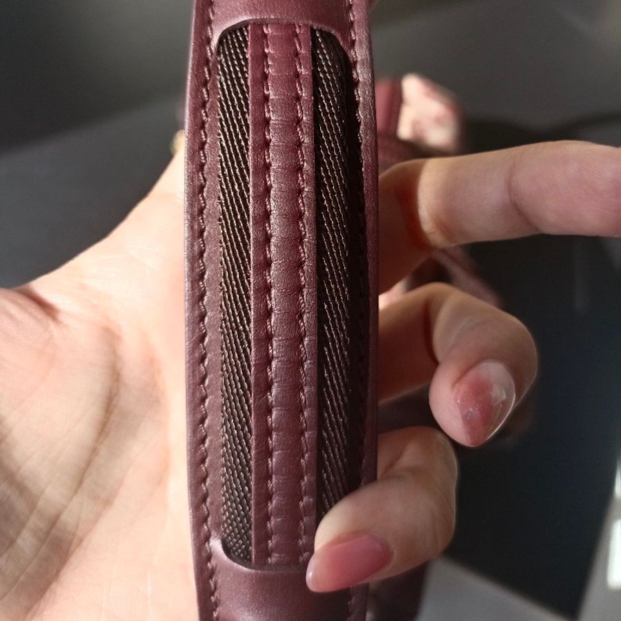 Lv m92314粉紅丹寧醫生包-3