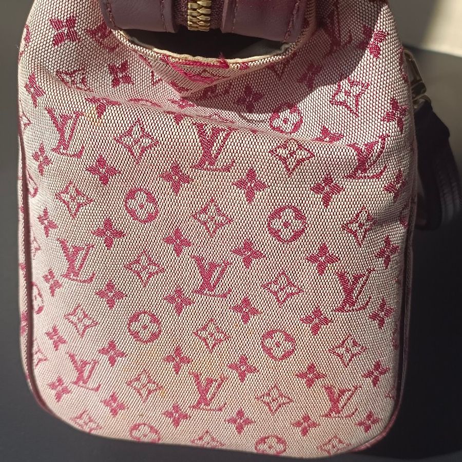 Lv m92314粉紅丹寧醫生包-18