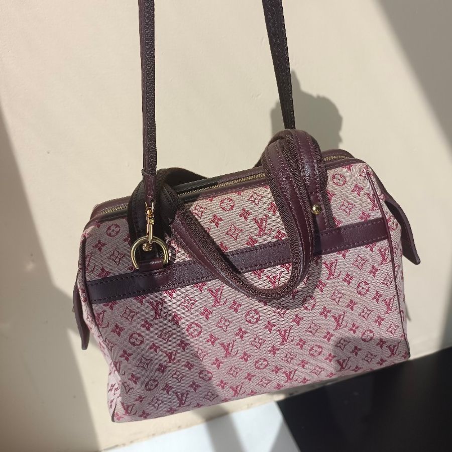 Lv m92314粉紅丹寧醫生包-29