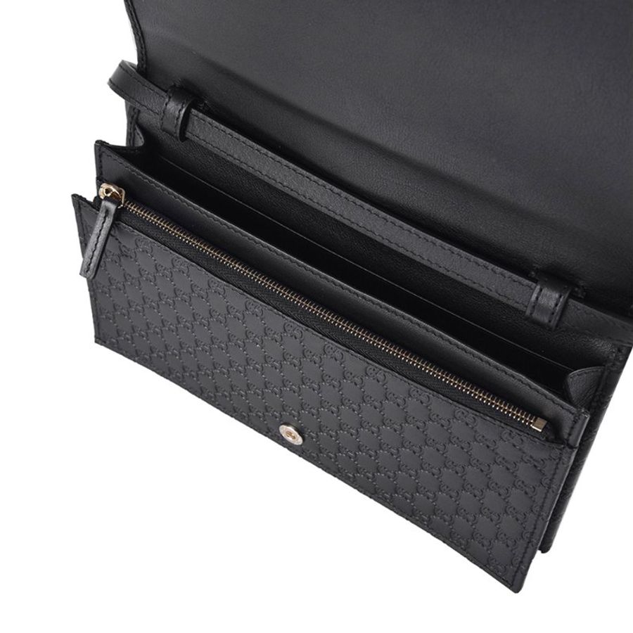 Gucci 466507 經典Guccissima系列雙G壓紋LOGO牛皮肩背/斜背包-1