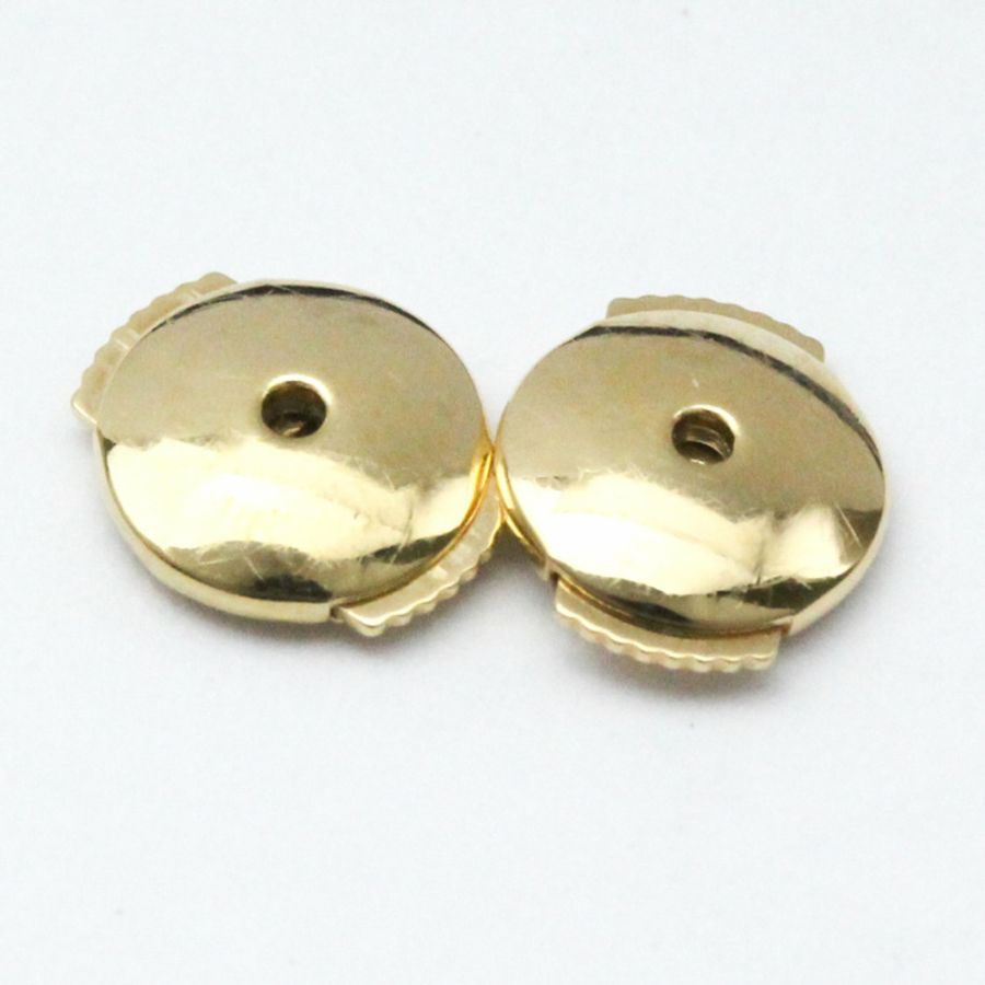 【日本直送】Van Cleef & Arpels Pure Alhambra 耳環 瑪瑙金 (18K) 耳環 黑色、金色-6