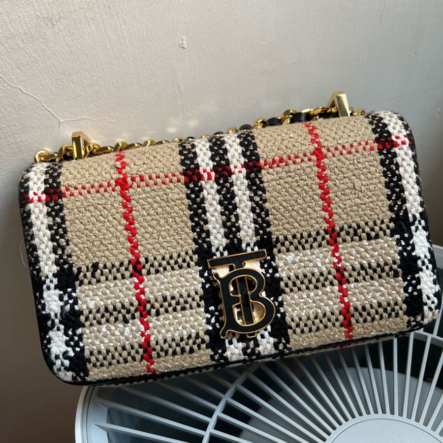 Burberry mini lola毛呢款-0