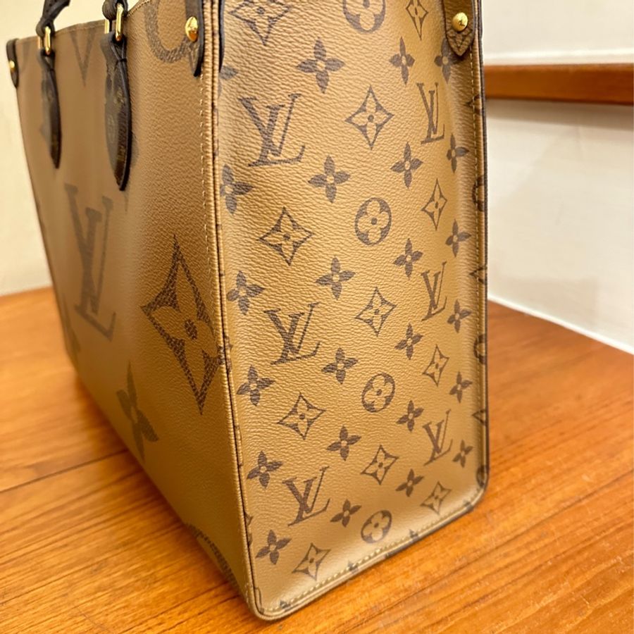 LV 雙色花紋 ON THE GO MM-3