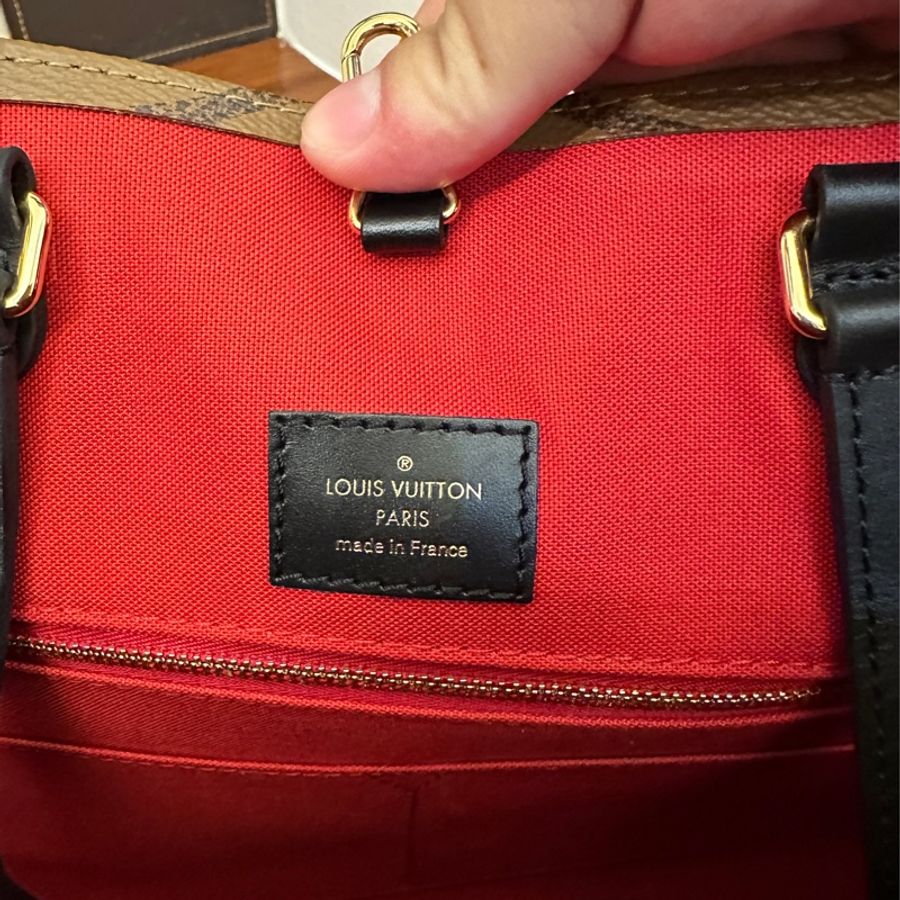 LV 雙色花紋 ON THE GO MM-6