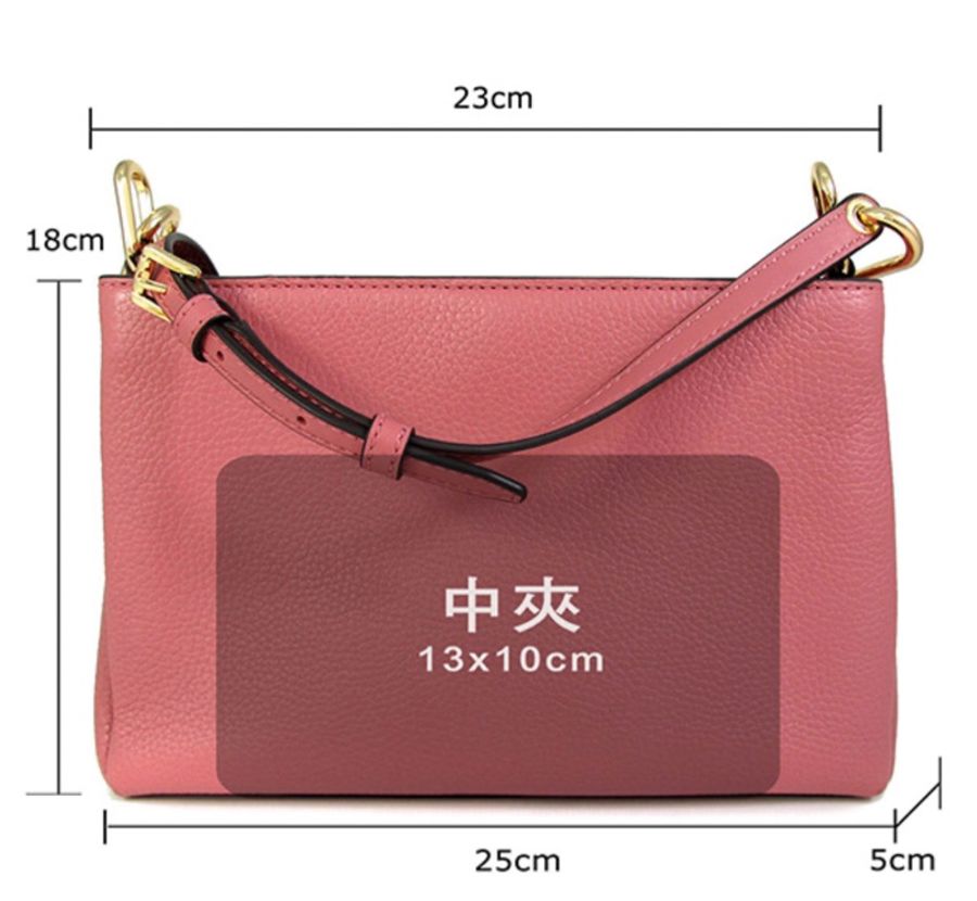 MK全新新款防刮老花白三層包-7
