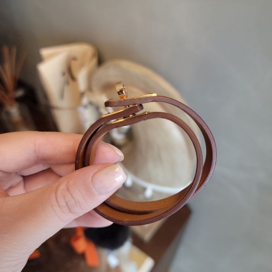 愛馬仕迷你凱莉手鍊 Mini Kelly Double Tour bracelet-12