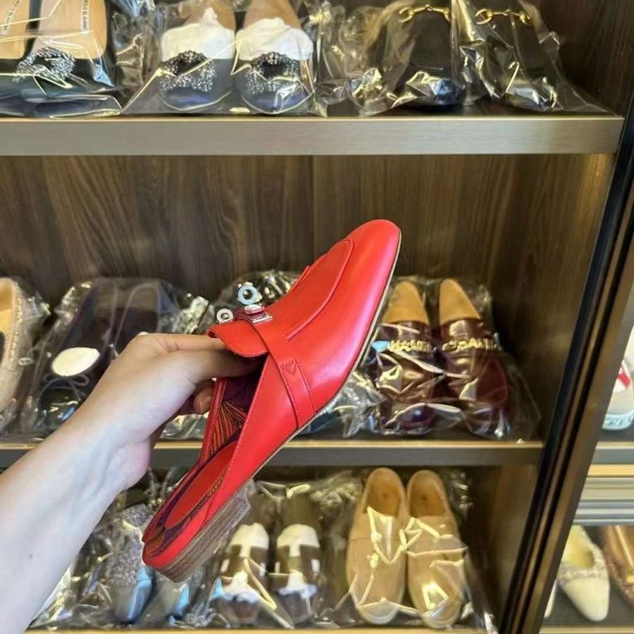 Hermès Kelly Oz穆勒鞋Size 37 只穿一次非常新-1