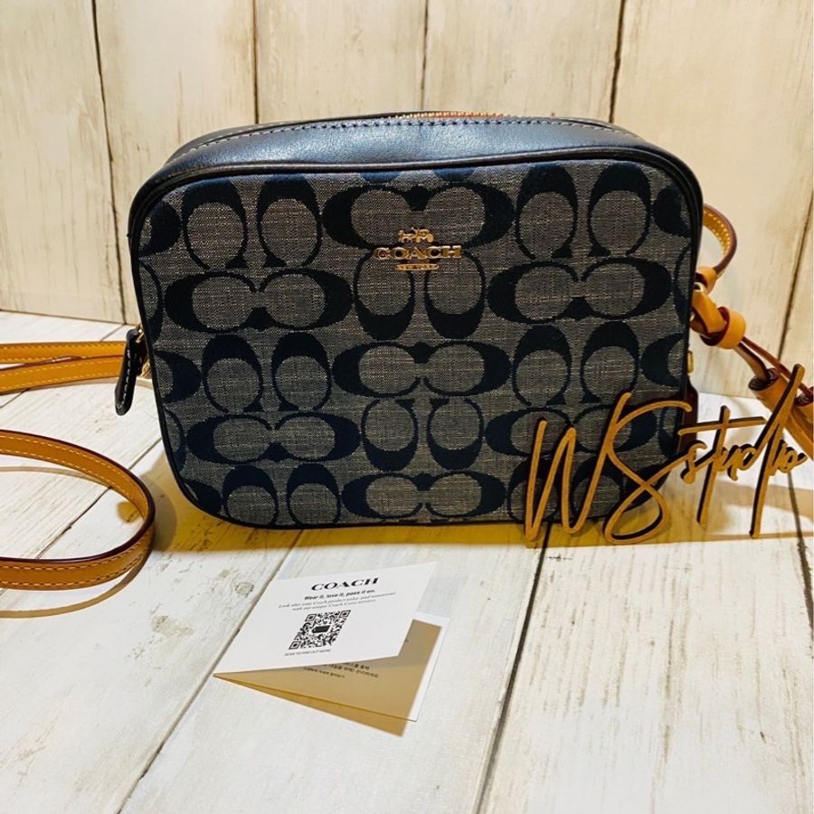 coach 牛仔相機包-3