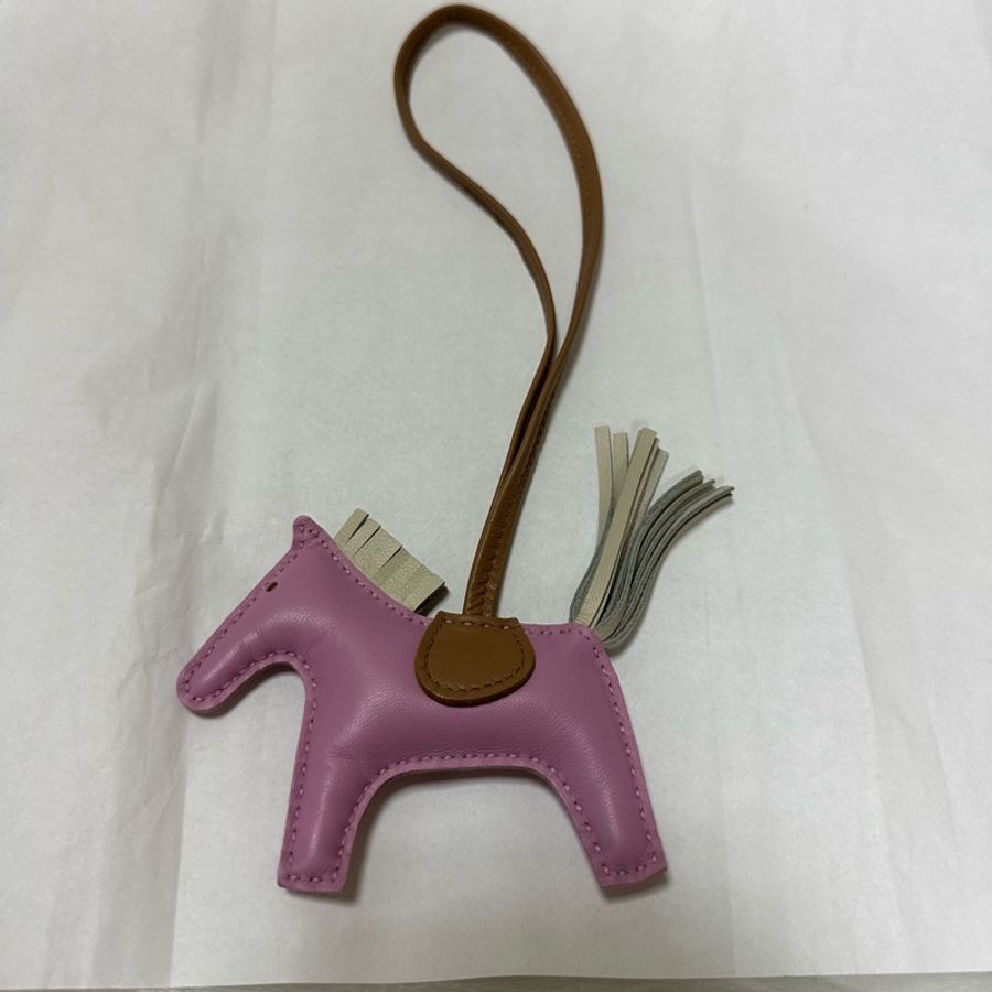 愛馬仕 小馬 Hermes rodeo X9錦葵紫pm 吊飾 掛飾-0