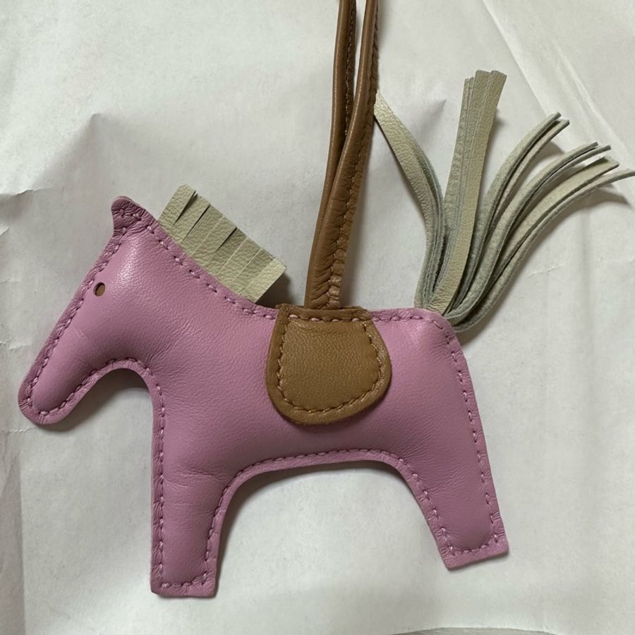 愛馬仕 小馬 Hermes rodeo X9錦葵紫pm 吊飾 掛飾-1