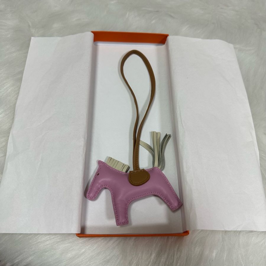 愛馬仕 小馬 Hermes rodeo X9錦葵紫pm 吊飾 掛飾-8