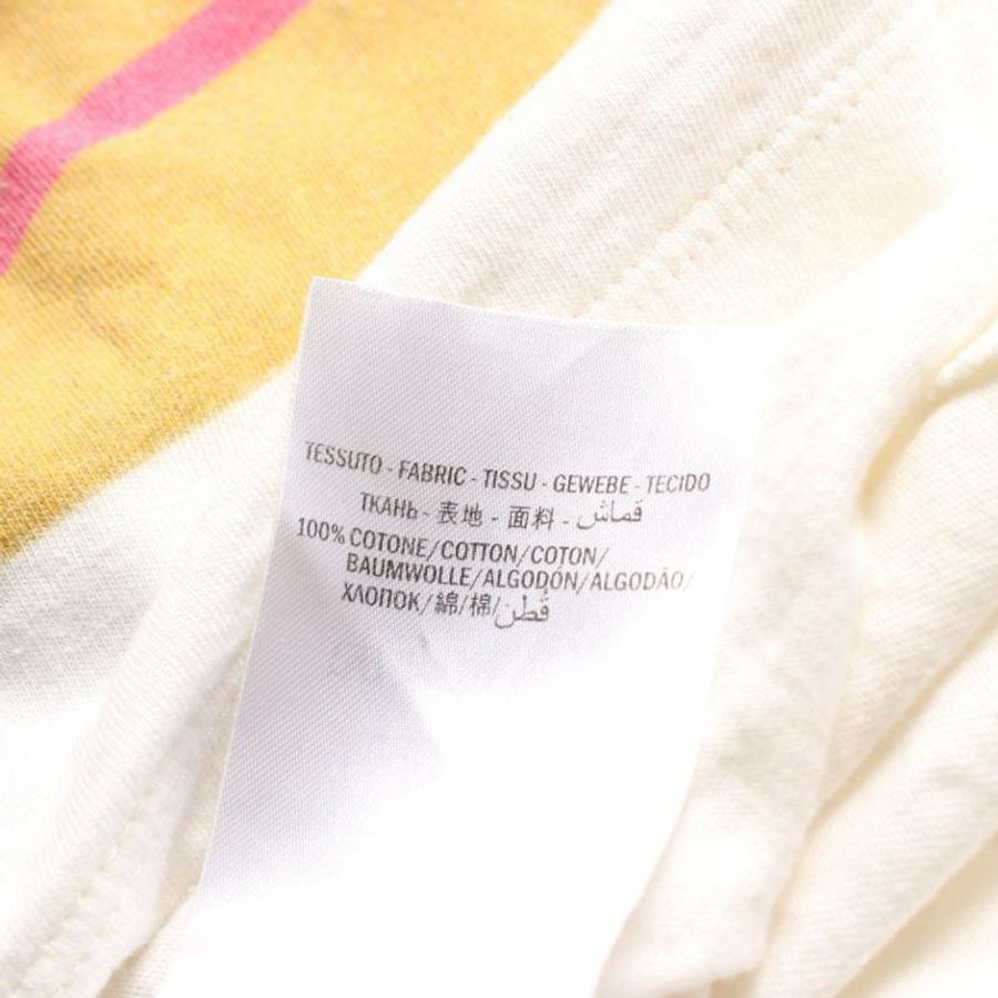 【日本直送】 GUCCI T-shirt cotton white multicolor tiger print damage processing-3