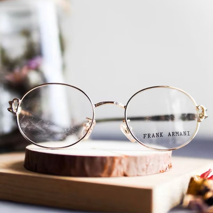 京都流沙金搖滾日札 鼻墊雕紋設計 琥珀鏡腳眼鏡框 Japan glasses-3